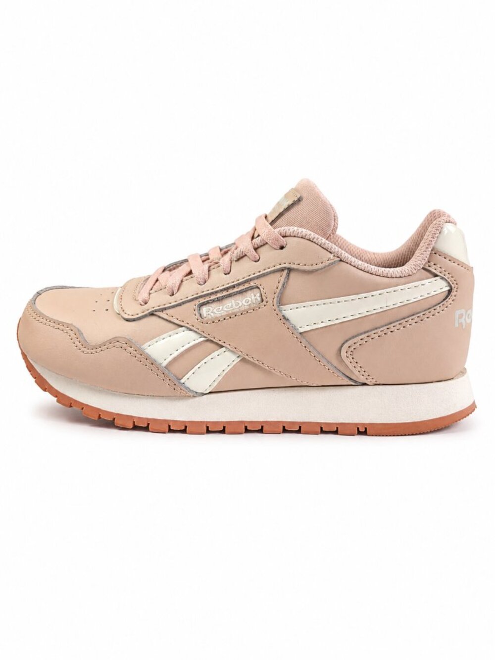 Reebok Classic Haram Run Kids Sneakers Pink Girls Size 5